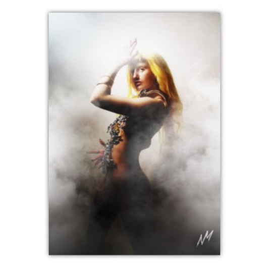 Nova May 'STARBOUNCE' Poster (A3) - Signed by Nova
