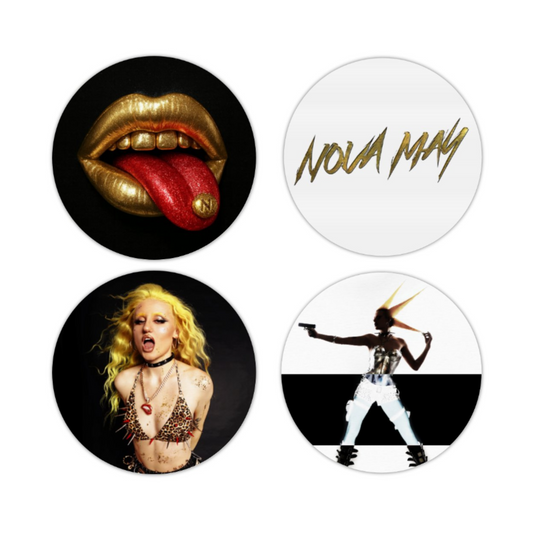 Nova May Limited Edition 'ROCKR ROOM' Collectable Sticker Set