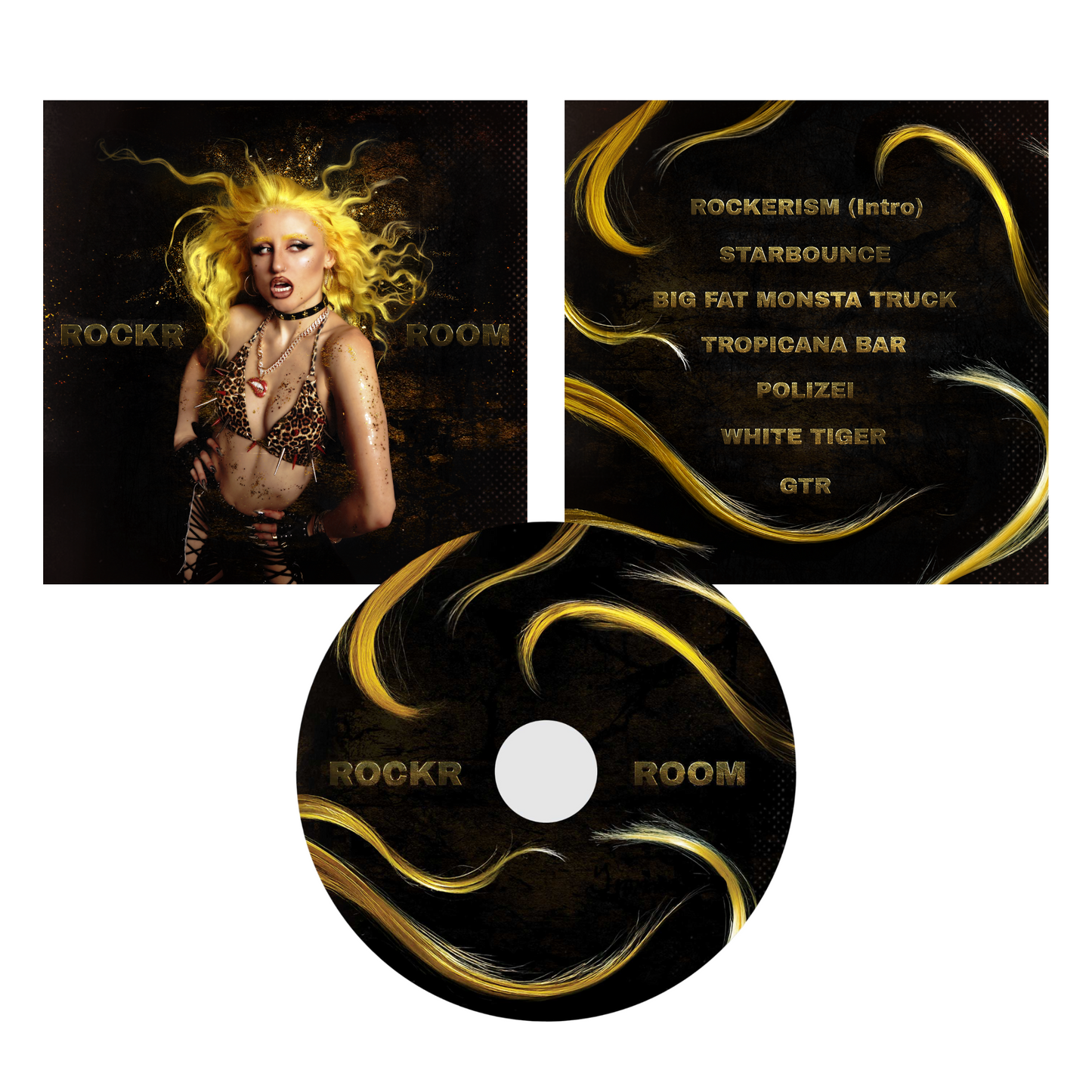 'ROCKR ROOM' CD by Nova May - Signed by Nova